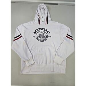 Safon Montserrat Monestir Mil-Lenari Graphic Hoodie White XXL Red Black Stripes